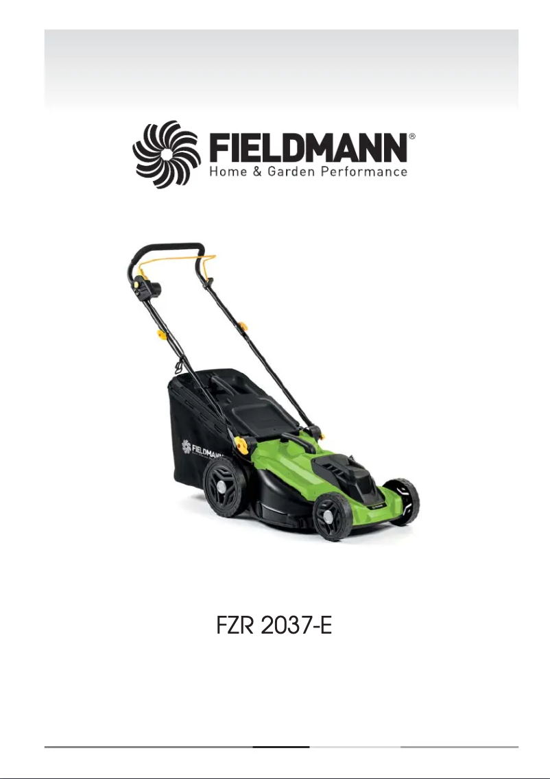 Page n°1 - Manuel utilisateur Fieldmann FZR 2037-E