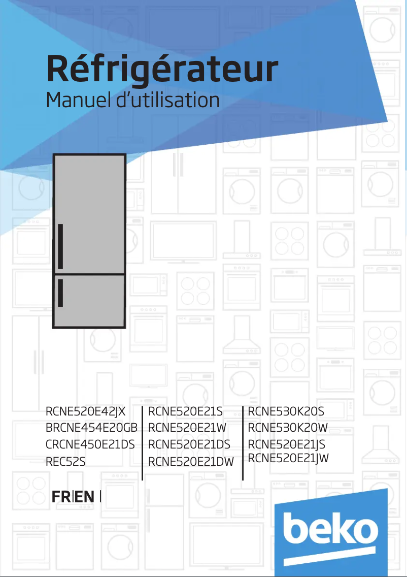 Image de la première page du manuel de l'appareil REC52S