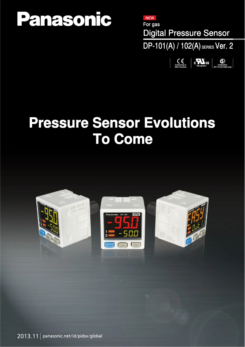 Page 1 de la notice Manuel utilisateur Panasonic DP-102-M-P