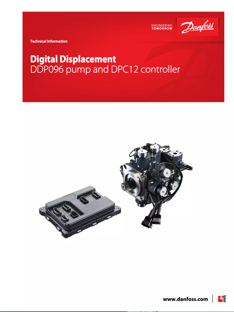 Página 1 del manual Manual de usuario Danfoss DDP096