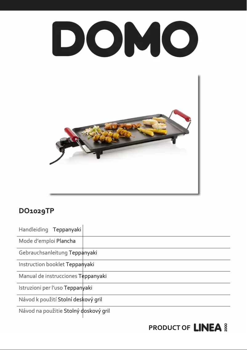Page n°1 - Manuel utilisateur Domo DO1029TP