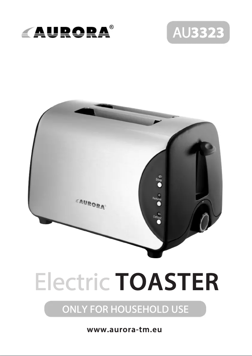 Image de la première page du manuel de l'appareil AU3323