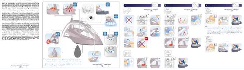 Page 1 de la notice Manuel utilisateur Tefal Ultimate Pure FV9835