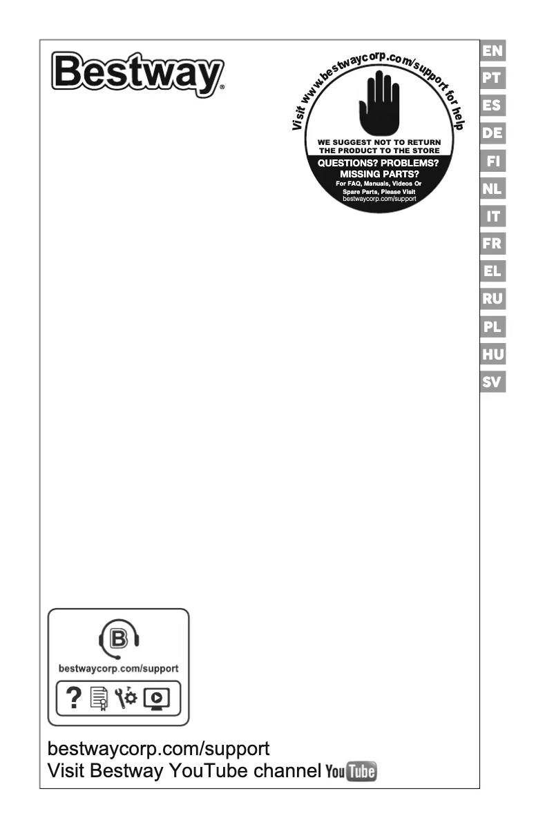 Page n°1 - Manuel utilisateur Bestway Power Steel 56932