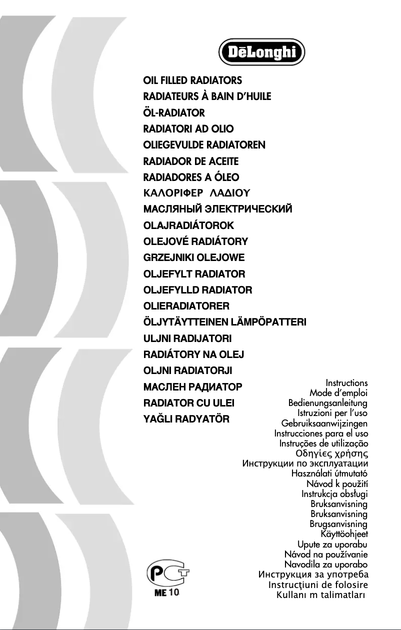 Page n°1 - Manuel utilisateur DeLonghi Vento V550920T