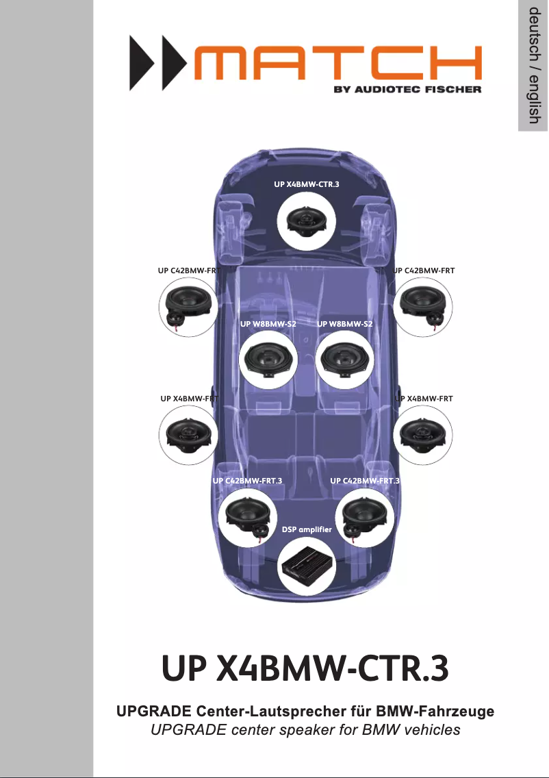 Page n°1 - Manuel utilisateur Match UP X4-BMW-CRT.3