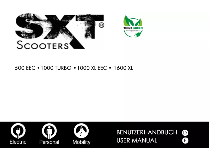 Image de la première page du manuel de l'appareil 1600 XL