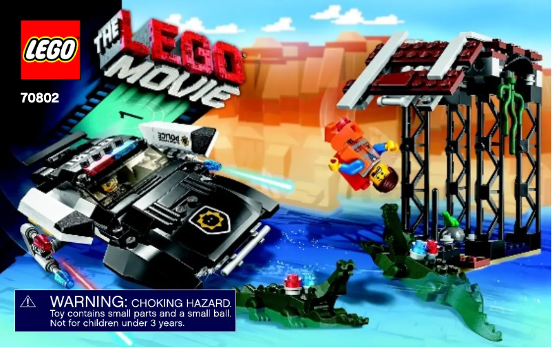 Page n°1 - Manuel utilisateur Lego The Movie 2 70802