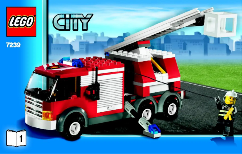 Page 1 de la notice Manuel utilisateur Lego Rescue/City 2