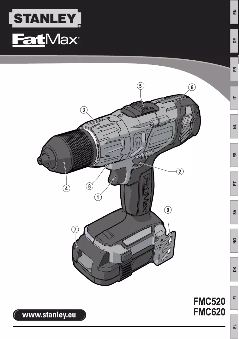 Página 1 del manual Manual de usuario Stanley FMCK626