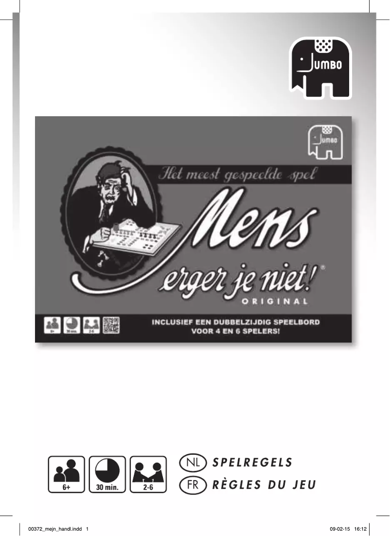 Image de la première page du manuel de l'appareil Mens Erger Je Niet Original