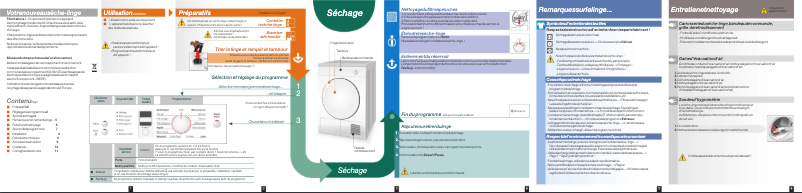 Page 1 de la notice Manuel utilisateur Bosch WTV74380FF