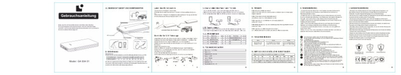 Image de la première page du manuel de l'appareil MultiPower 7 Micro Startbooster