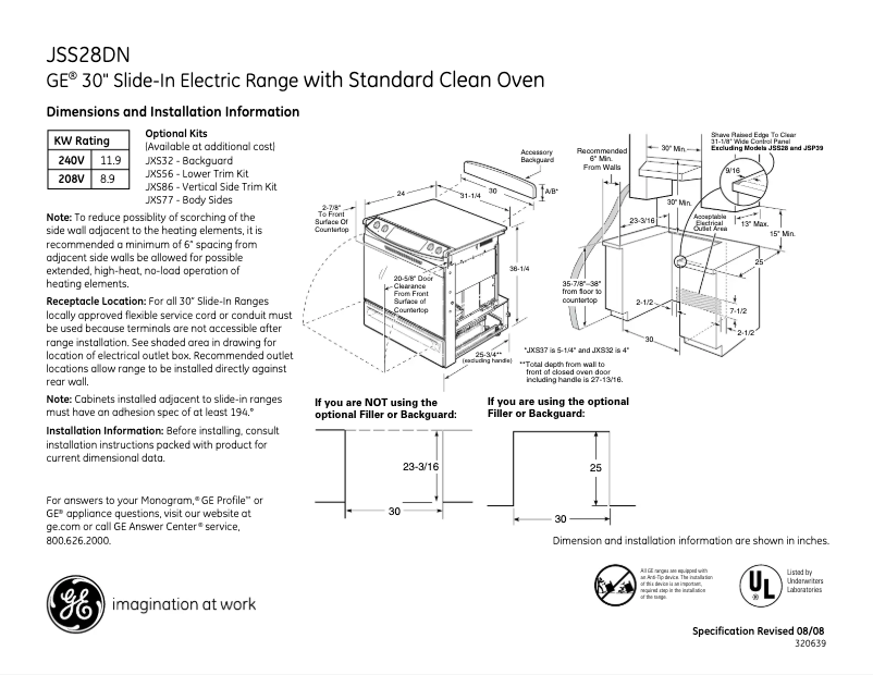 Imagen de la primera página del manual del dispositivo JSS28DNCC