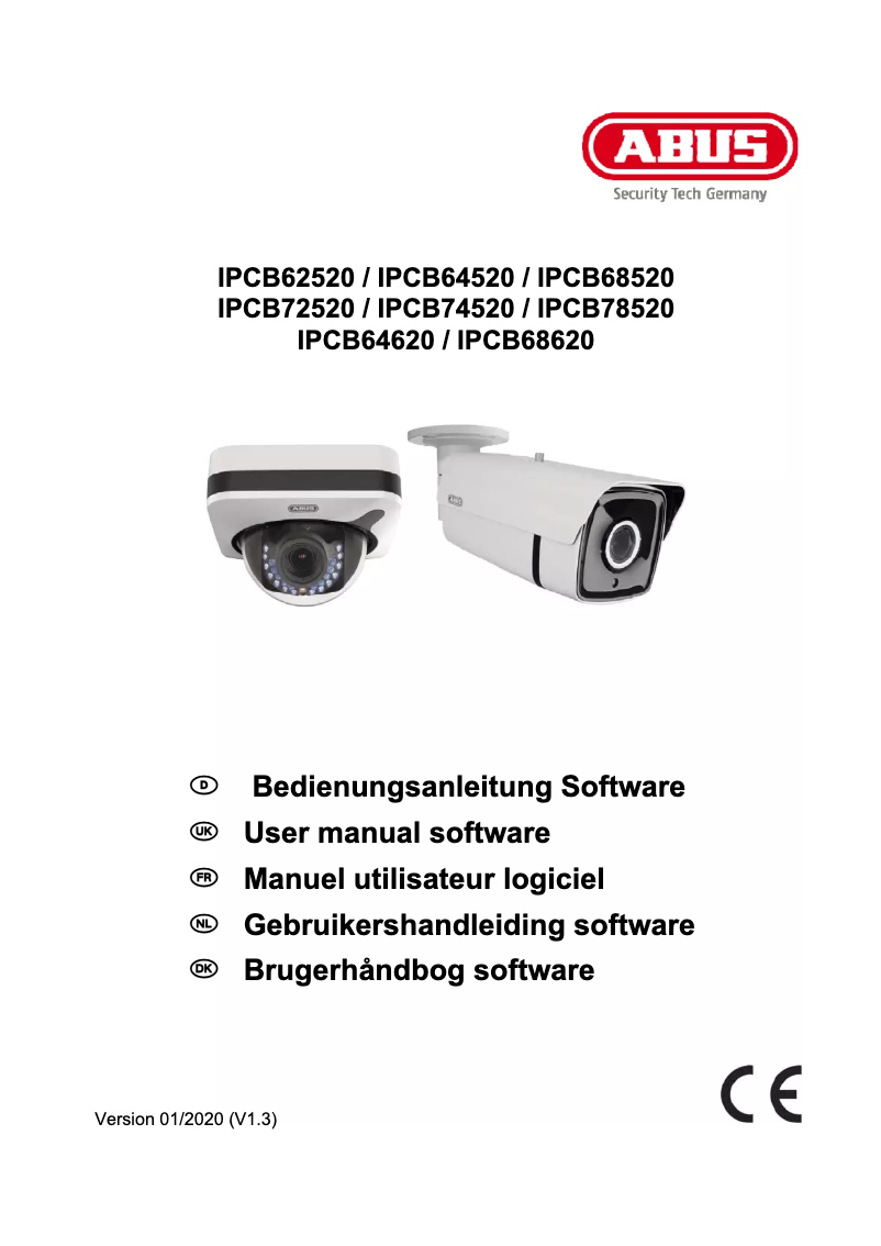 Image de la première page du manuel de l'appareil IPCB74520