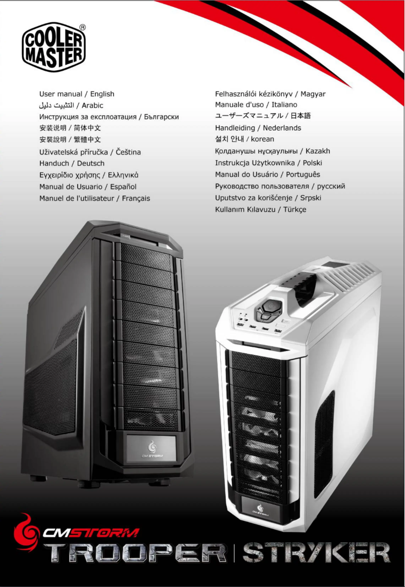 Page n°1 - Manuel utilisateur Cooler Master CM Storm Stryker