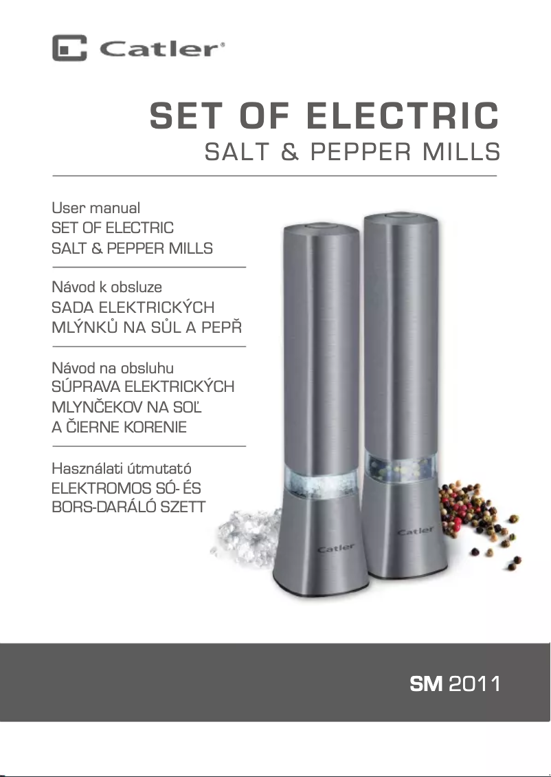 Página 1 del manual Manual de usuario Catler SM 2011