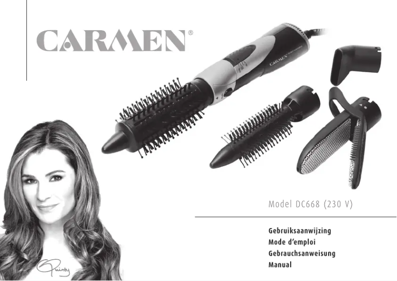 Página 1 del manual Manual de usuario Carmen DC668