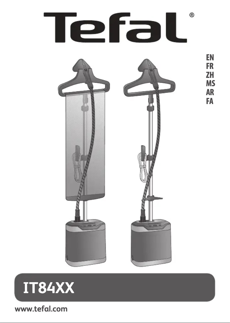 Página 1 del manual Manual de usuario Tefal Pro Style Care IT8460