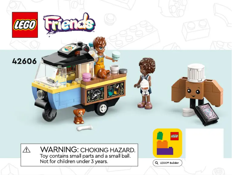 Page 1 de la notice Manuel utilisateur Lego Friends 42606
