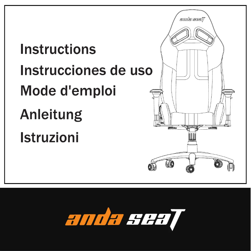 Page n°1 - Manuel utilisateur Anda Seat Fnatic