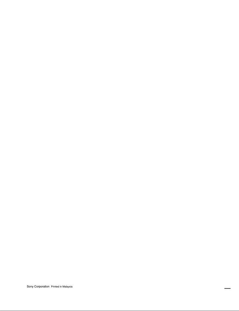 Page n°1 - Manuel utilisateur Sony SA-W10G