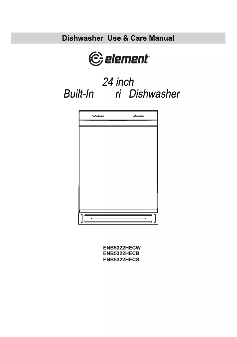 Page n°1 - Manuel utilisateur Element ENB5322HECS