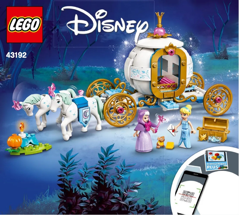 Page 1 de la notice Manuel utilisateur Lego Disney 43192