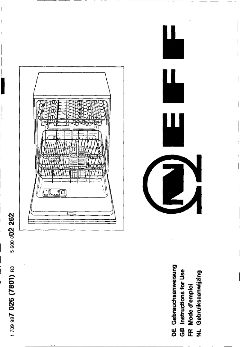 Page n°1 - Manuel utilisateur Neff S4430N