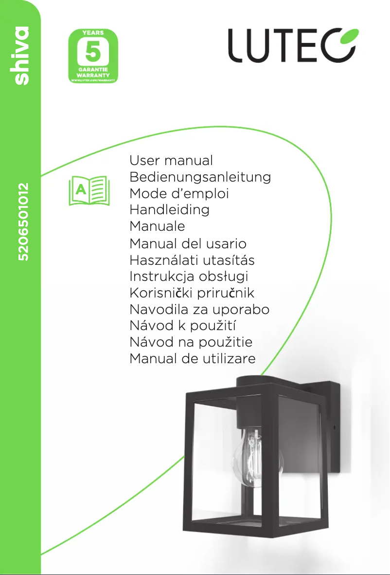 Página 1 del manual Manual de usuario Lutec Shiva