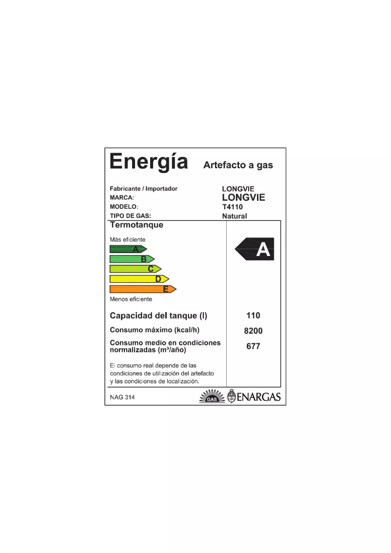 Page 1 de la notice Manuel utilisateur Longvie T4110