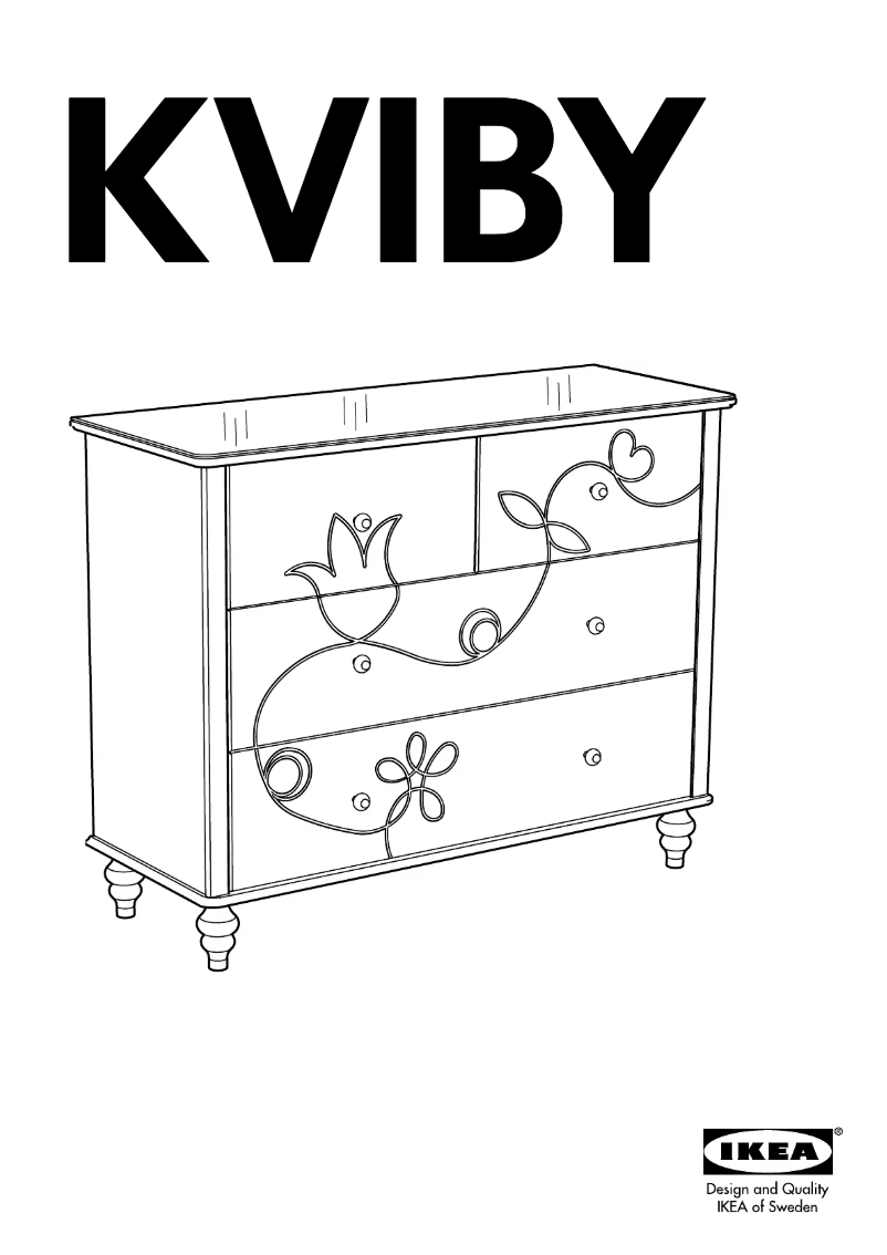 Image de la première page du manuel de l'appareil KVIBY