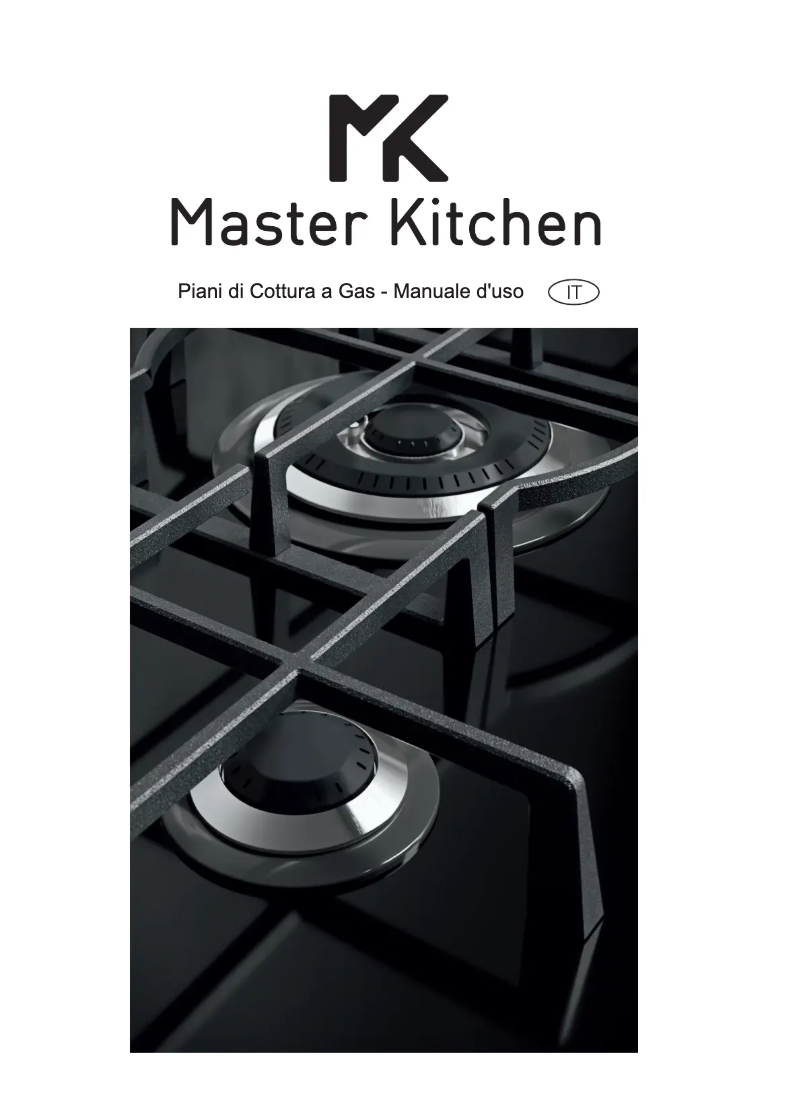 Page n°1 - Manuel utilisateur Master Kitchen MKHG 381-EDS FTC GCBK