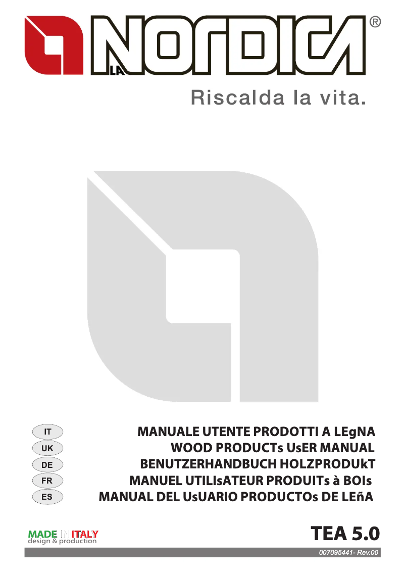 Image de la première page du manuel de l'appareil Tea
