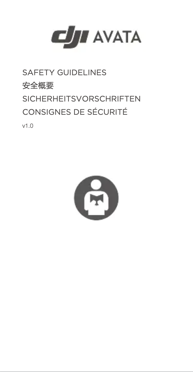 Image de la première page du manuel de l'appareil Avata