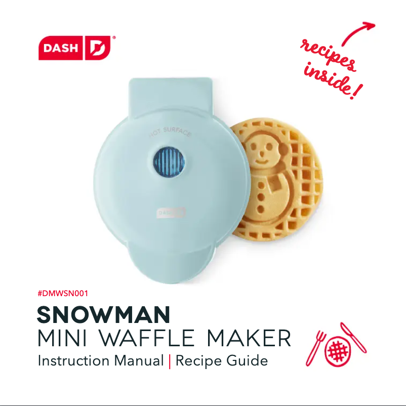 Page n°1 - Manuel utilisateur Dash Snowman Mini DMWSN001FB