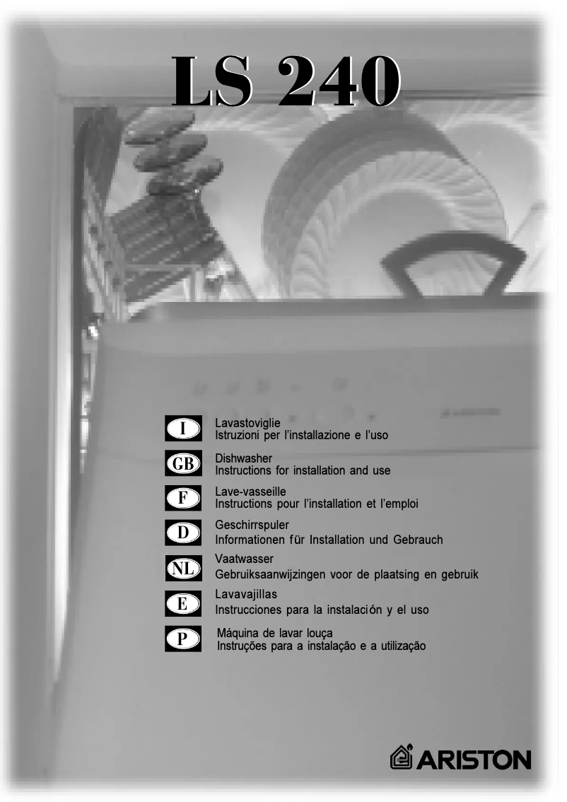Page n°1 - Manuel utilisateur Hotpoint Ariston LS 240 EU