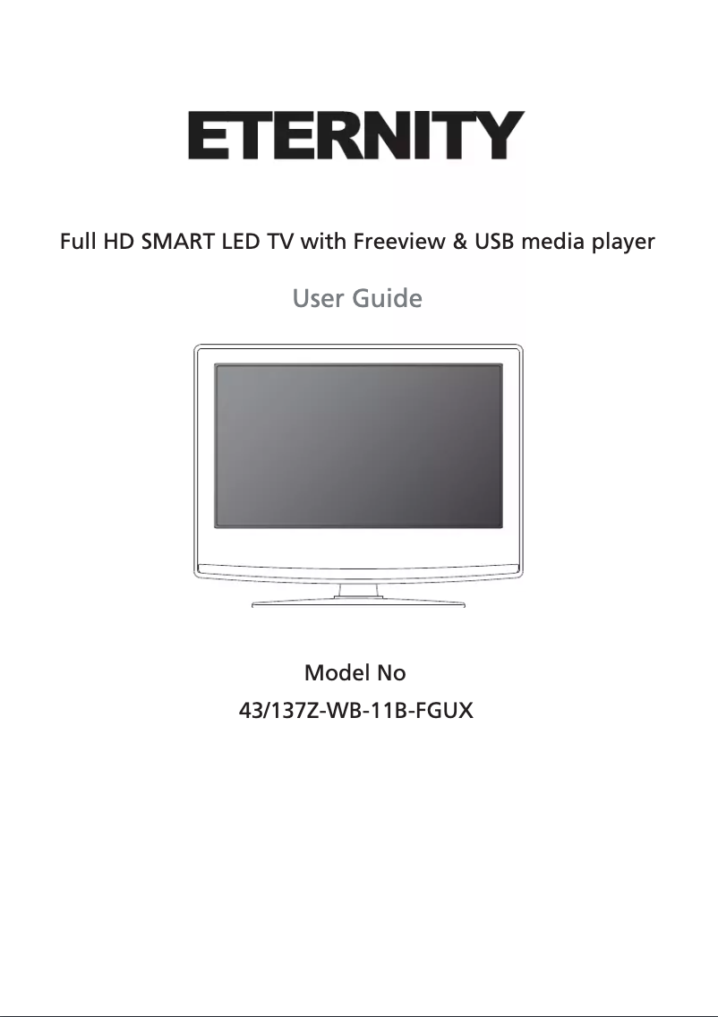 Image de la première page du manuel de l'appareil 43/137Z-WB-11B-FGUX-UK