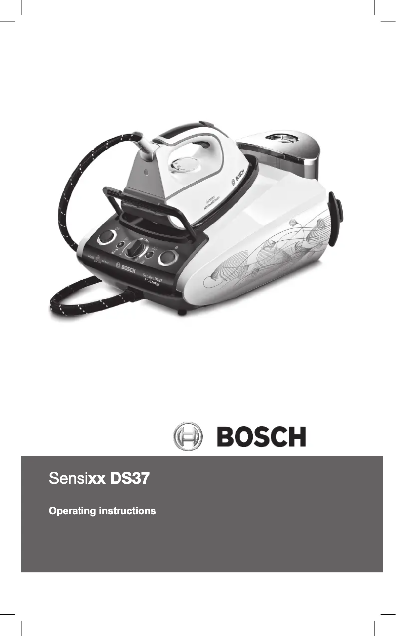 Page 1 de la notice Manuel utilisateur Bosch Sensixx AdvancedSteam TDS3761GB