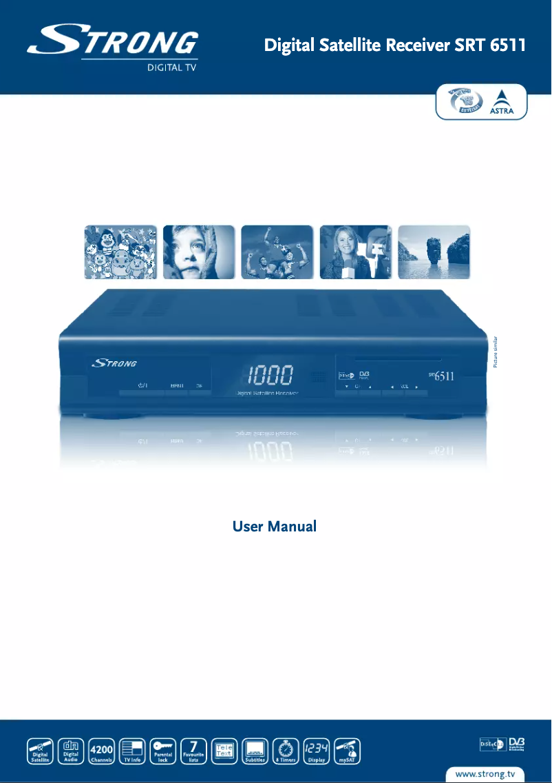 Image de la première page du manuel de l'appareil SRT 6511