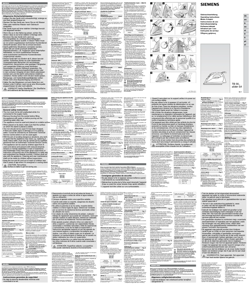Page 1 de la notice Manuel utilisateur Siemens extremePower TB56XTRM