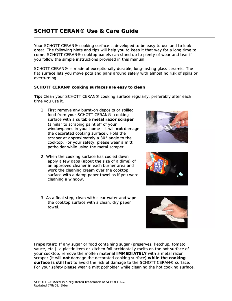 Page n°1 - Manuel utilisateur Summit SINC1110
