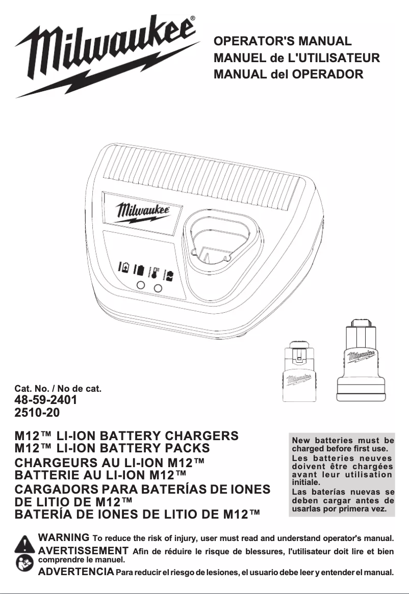 Image de la première page du manuel de l'appareil 2510-20