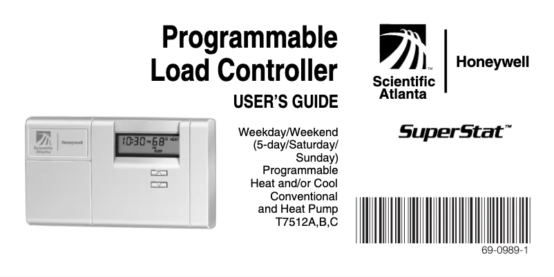 Image de la première page du manuel de l'appareil SUPERSTAT