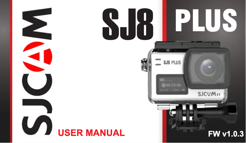 Page n°1 - Manuel utilisateur SJCAM SJ8 Plus