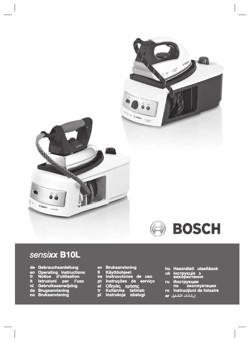 Page 1 of the manual User Manual Bosch TDS1601