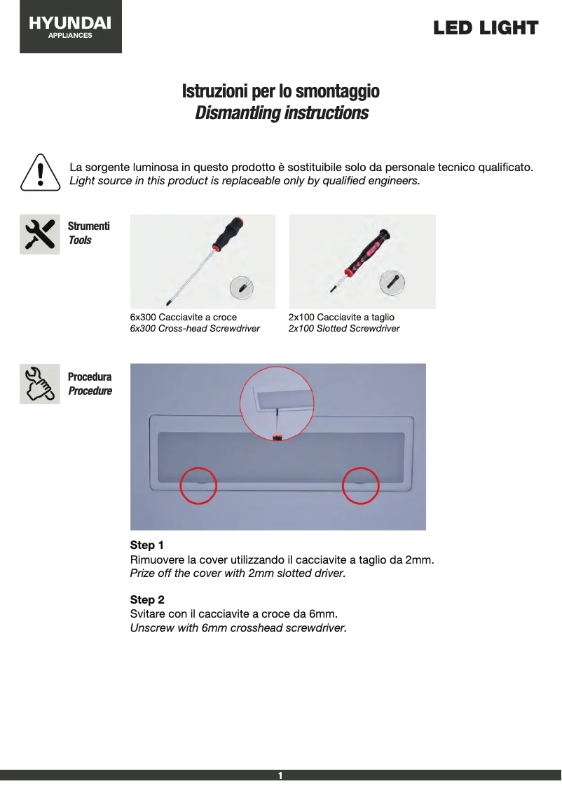 Page 1 de la notice Manuel utilisateur Hyundai DDHN-541NV4XE1