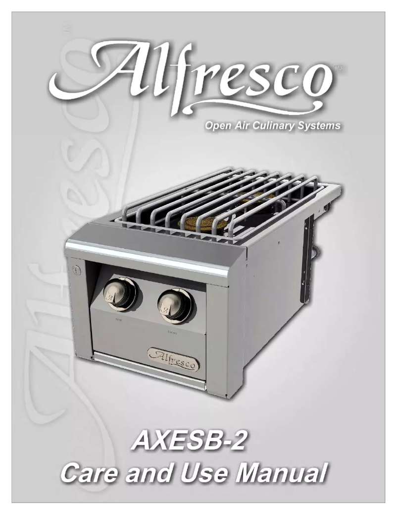 Image de la première page du manuel de l'appareil AXESB-2