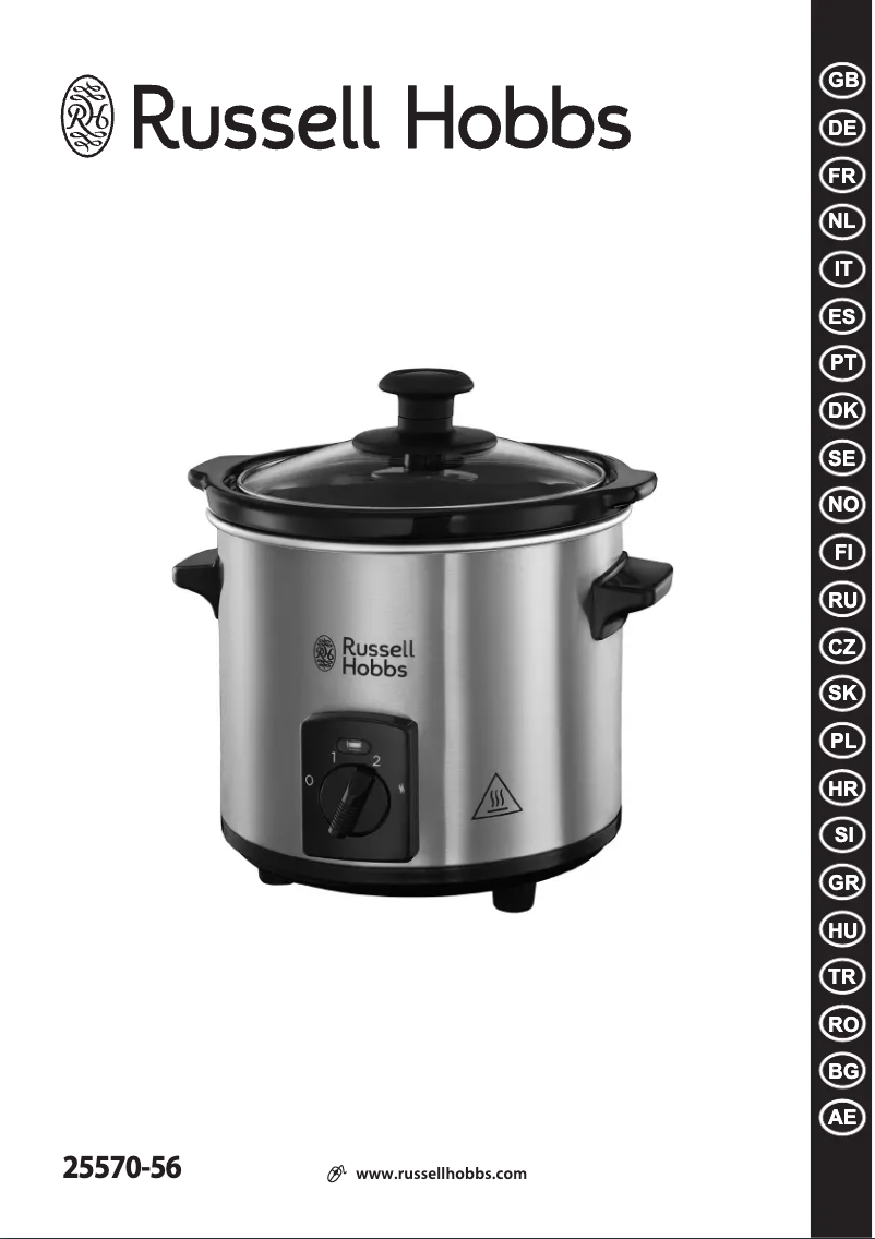 Page n°1 - Manuel utilisateur Russell Hobbs 25570-56