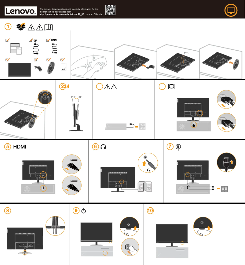 Page n°1 - Manuel utilisateur Lenovo C27-35
